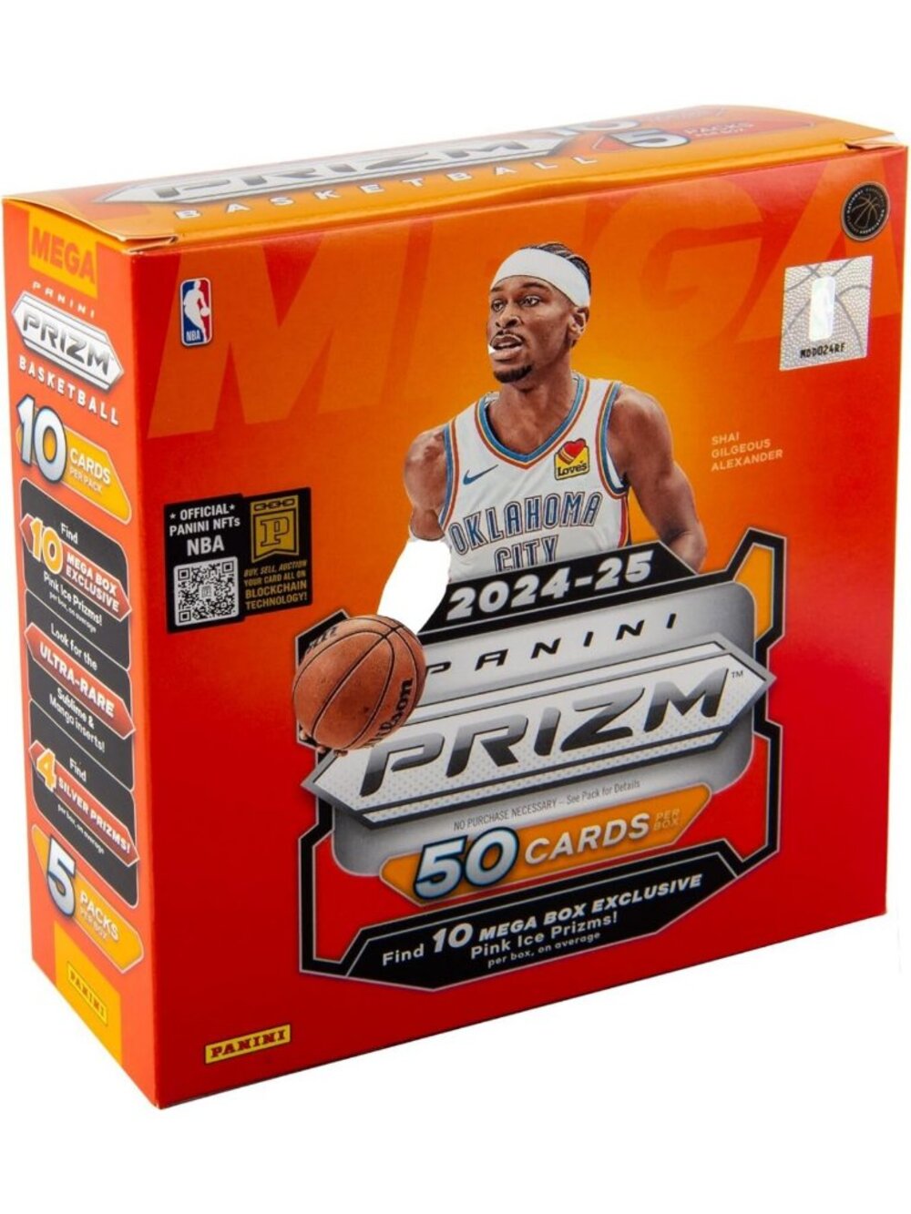 24-25 Mega Box - Ultimate Collectible Set with Exclusive Prizm Cards